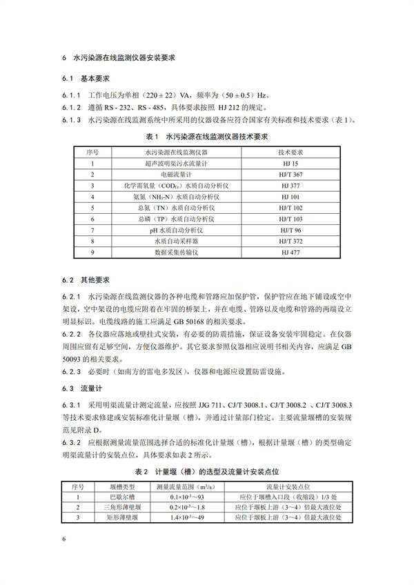 HJ 353-2019 水污染源在線監(jiān)測(cè)系統(tǒng)（CODCr、NH3-N 等）安裝技術(shù)規(guī)范(圖9)