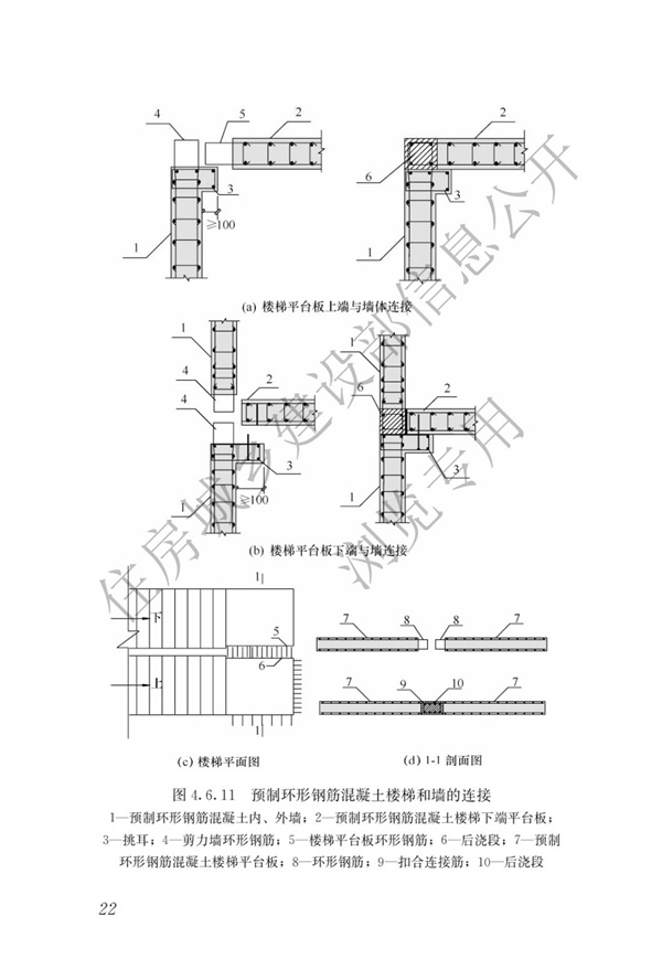 JGJT 430-2018 裝配式環(huán)筋扣合錨接混凝土剪力墻結(jié)構(gòu)技術(shù)標(biāo)準(zhǔn)(圖28)